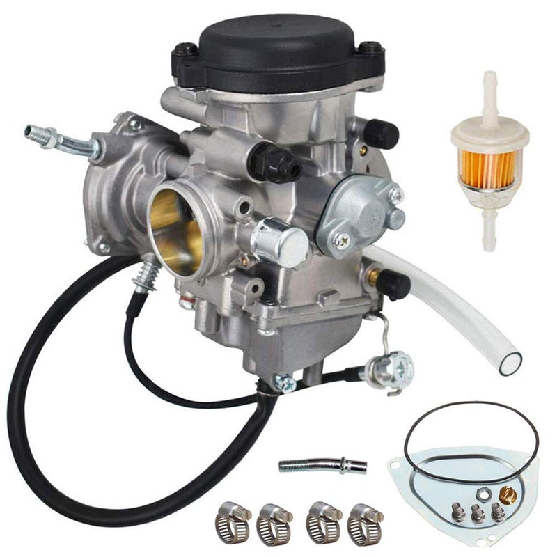 LIYYOO YFM660 Carburetor Carb Kit - for Yamaha Grizzly YFM600 660 4-Stroke Engine ATV Carburetor Replace PD42J 1UY-14451-00-00 - Image 3